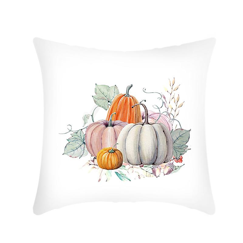 Feiertag Thanksgiving Kissenbezug Plüsch Bedruckt Sofa Wohnzimmer Bett Büro Kissenbezug Enthält keinen Kissenkern