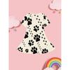 Easter Girls' 3D Floral Graphic Dress Short Sleeve Summer Spring Vacation