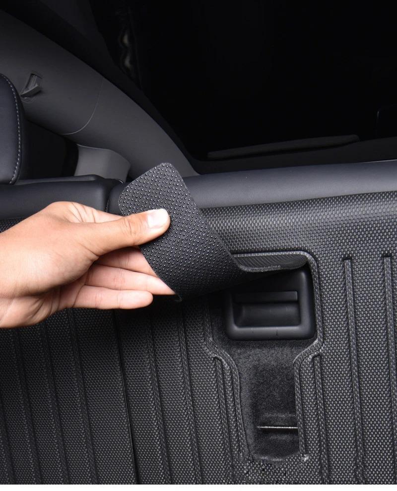 Rear Row Seats Back Protector Anti-Kick Pad Cover For Tesla Model Y 5-Seater XPE Dirtyproof  Seat Back Mats