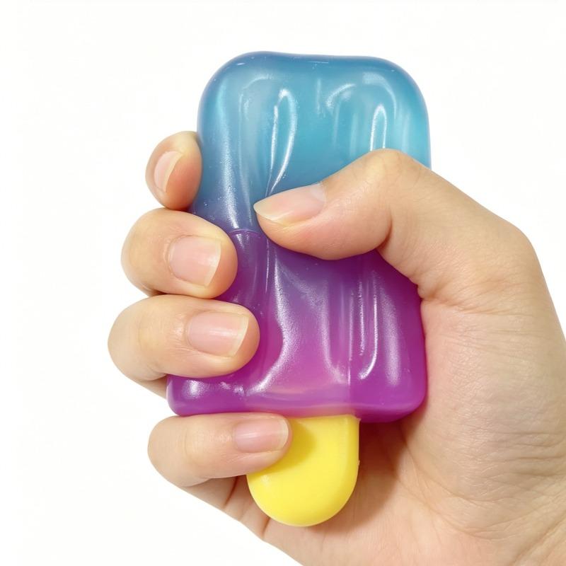 Ice Cream Squishy Squeeze Toy Summer Ice Cream Sensory Fidgets Toys Stress Relief Anxiety Relief Slow Rebound Toy Birthday Gift