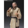 TAMASHII NATIONS S.H. Figuarts Qui-Gon Jinn Star Wars The Phantom Menace 150mm PVC ABS Fabric Action Figure