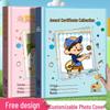 A4 Certificate & Art Collection Book for Kids: Store Awards, Drawings, and Photos. Ideal for Primary Students.