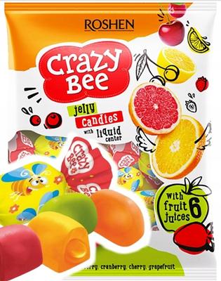 Roshen Crazy Bee Fruchtige Gelee-Bonbons mit Füllung 1 kg