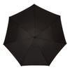 Asty folding 60cm x Teflon H1060GA (Asty) Snap-button umbrella, black, plain, 7R, men's, coated, lightweight,