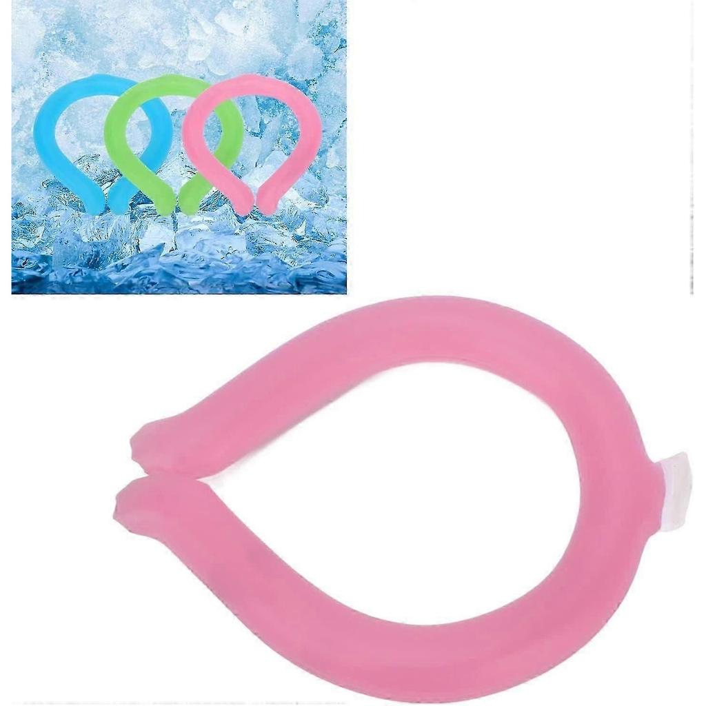 Wearable Neck Cooler, Cool Gel Neck Wrap, Reusable Neck Cooling Ring for Summer Heat