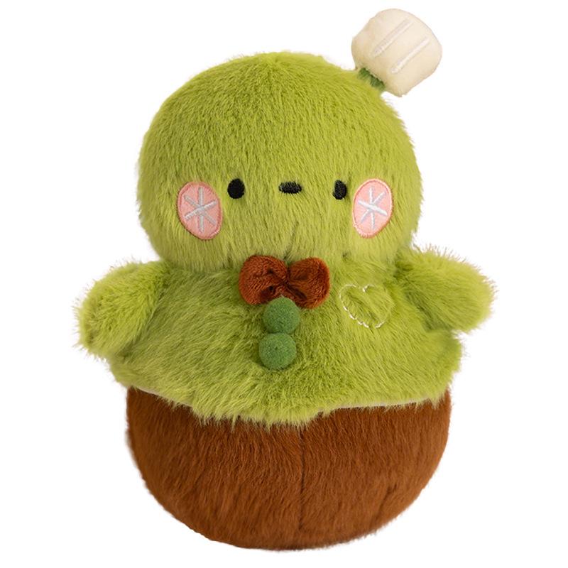 Cute Snowman & Santa Plush Christmas Ornaments - Holiday Decoration Gifts.