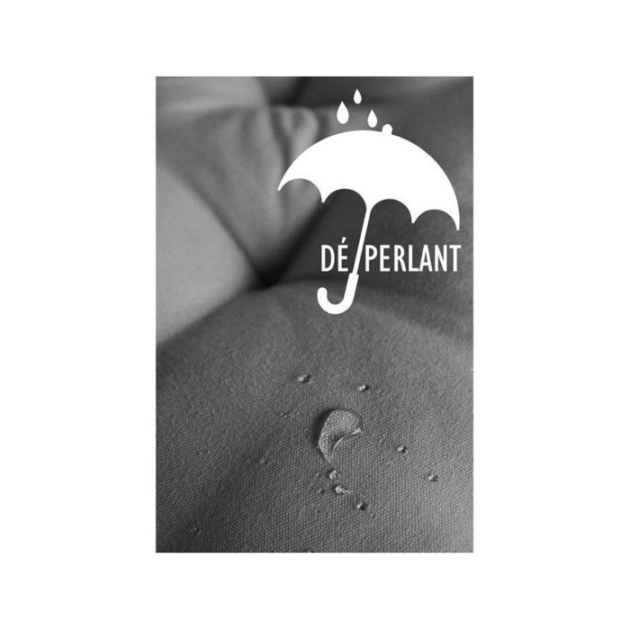 Outdoor Water-repellent Floor Cushion - Anti-UV "Kala" In Cotton 50 X 50 X 10 Cm The Butterfly Effect