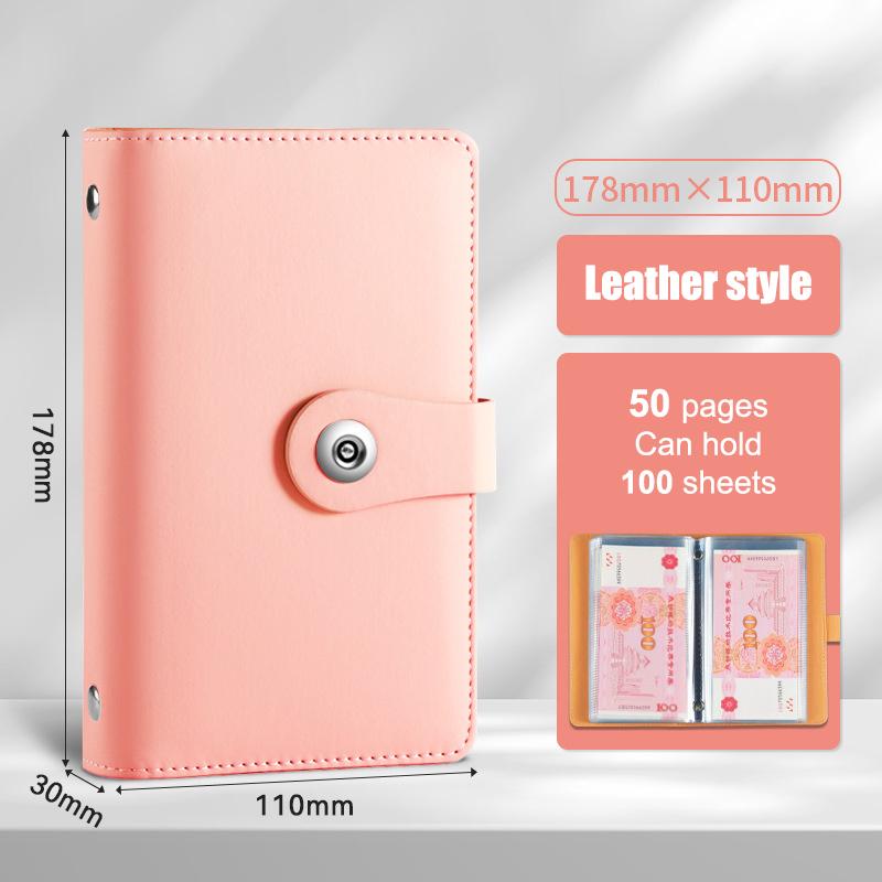 100 Umschläge Geldspar-Challenge Paar Sparen Geld Notizbuch mit Passwortschloss Sparordner Wiederverwendbares Budget-Sparbuch