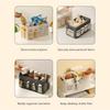 Folding Folding Storage Box With Mesh Organizer Dividers Mesh Organizer  Storage Bins