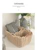 Sundries Cotton Rope Storage Baskets: Large & Small Cosmetic Organizer for Lipsticks & Eyeshadows