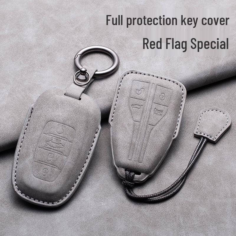 Hongqi H5 HS5 H7 HS7 HS9 Key Case - Protective FAW Key Cover