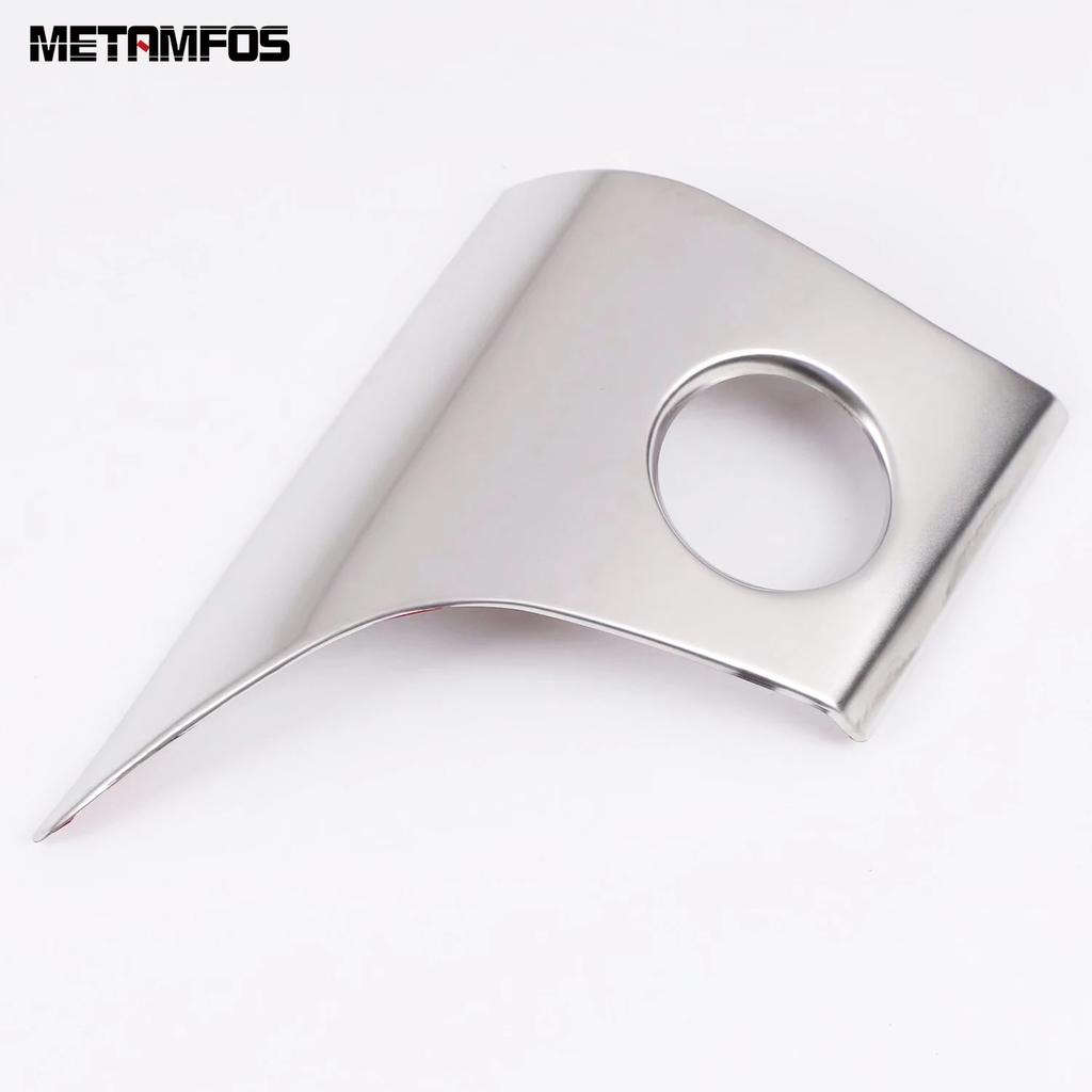For Toyota Camry 2018-   Stainless Steel Car Engine Start Stop Switch Button Panel Cover Trim Interior Accessories