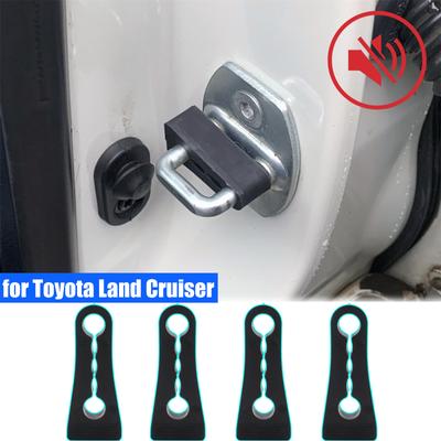 Amortecedor de som para fechadura de porta, amortecedor para Toyota Land Cruiser J100 J200 LC100 LC200, vedação à prova de som, isolamento de vedação
