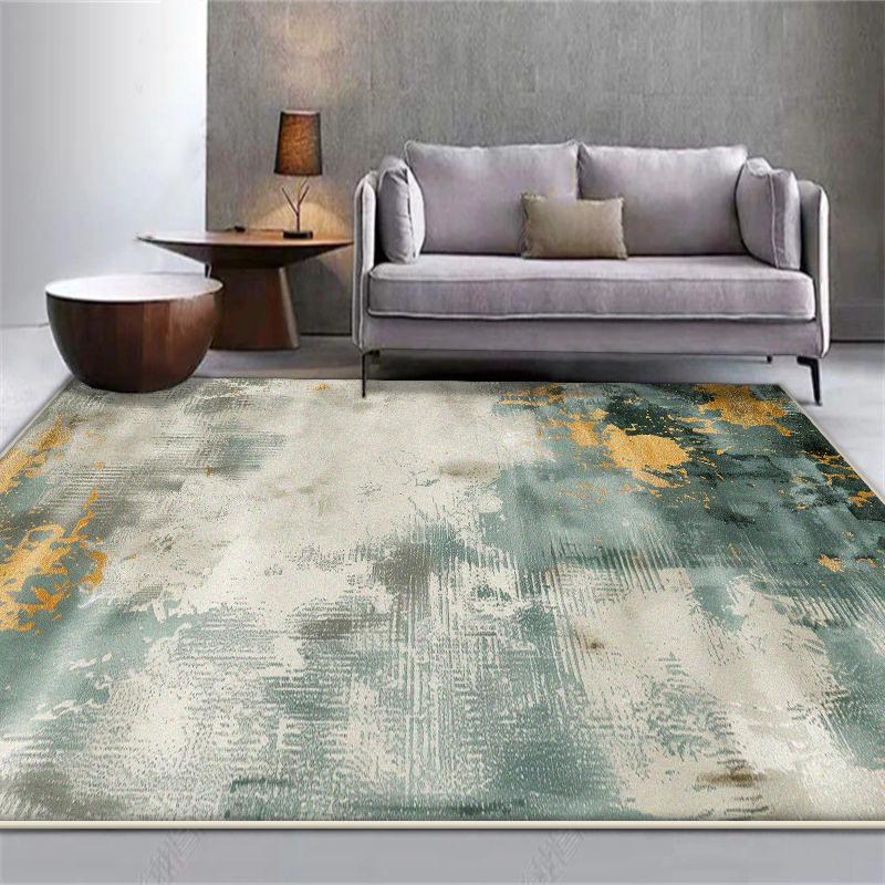 Nordic Abstract Carpet for Living Room Luxury Easy Clean Home Decor Rug for Bedroom Washable Washroom Floor Mat Tapis