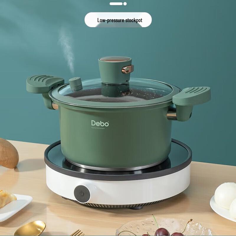 Debo 22cm Non-Stick Micro Pressure Soup Pot