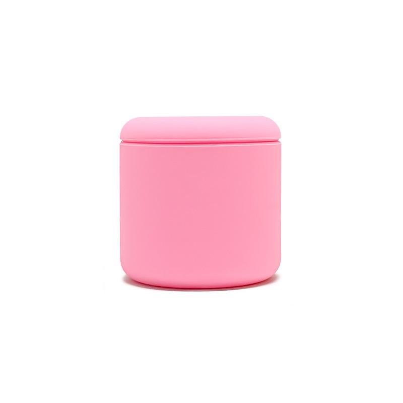 Portable Silicone Mini Travel Jars With Lid For Cosmetic Face Body Hand Cream Jewelry Powder Storage