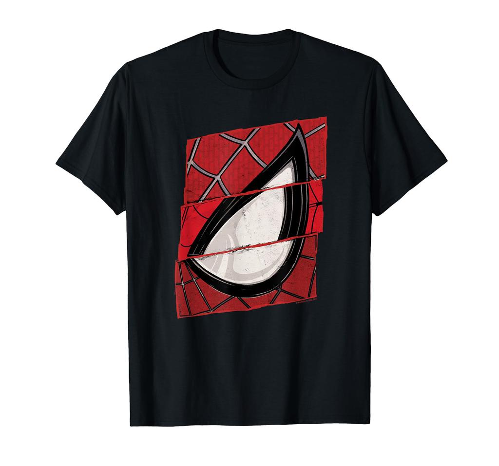 Marvel Spider-Man No Way Home Spider-Man Split Eye Panel T-Shirt