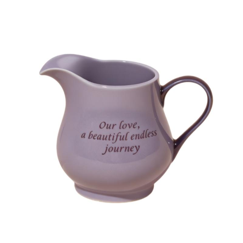

SOLECASA 260ML Ceramic Teapot Floral/Letter Coffee and Milk Pot Mini-Vase Afternoon Tea kettle Dishwasher Safe Home Drinkware