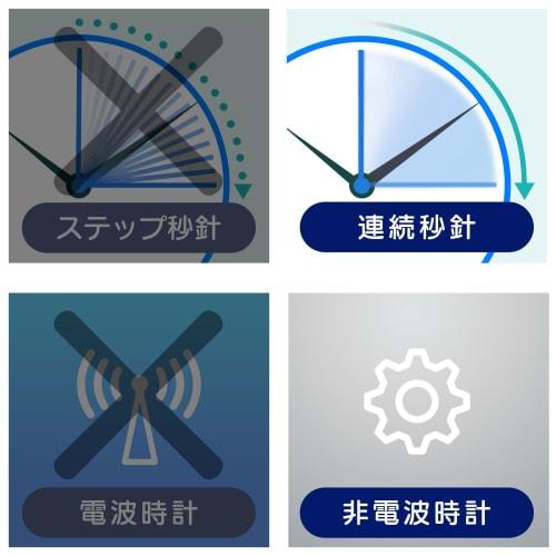 MAG Alarm Clock, Compact, Analog, Easy-to-Read, Quiet, Continuous Second Hand, Electronic Sound, Alarm, Snooze, Light, Champagne Gold, Noah Precision