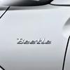 Nieuwe 3D Metalen logo Sticker Kever Embleem Badge Chroom Zwart Rood Letter Decal Voor Volkswagen VW Kever Achterklep Decor Accessoire YH7