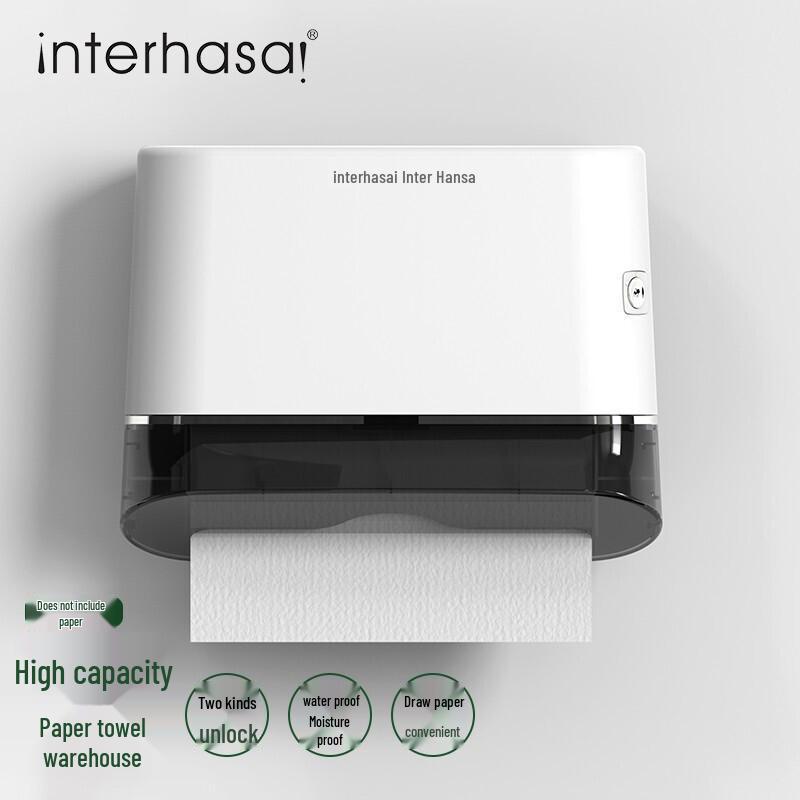 Interhasa Wall-Mounted Bathroom Tissue Dispenser