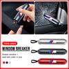 M LOGO Car Security Safety Emergency Hammer Glass Breaker for X7 X3 X4 X5 X6 3 4 5 6 7 Series Z4 M M3 M5 M6 E38 E39 E46 E53 E60 E61 E64