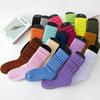 SYVISS Unisex Solid Color Scrunch Socks - Long Warm Leg Warmers, Slouch & Bubble Styles for Men and Women.