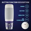 Sex Toys for Men Male Masturbator - Male Sex Toy Penis Pump with 3 Suctions 4 Vibrations with 3D Sleeve Hands Free Masturbators Blowjob Adult Toys