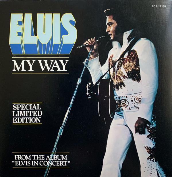 

7inch Record ELVIS PRESLEY My Way RCA11165 RCA Victor 1977 Canada Rock Used