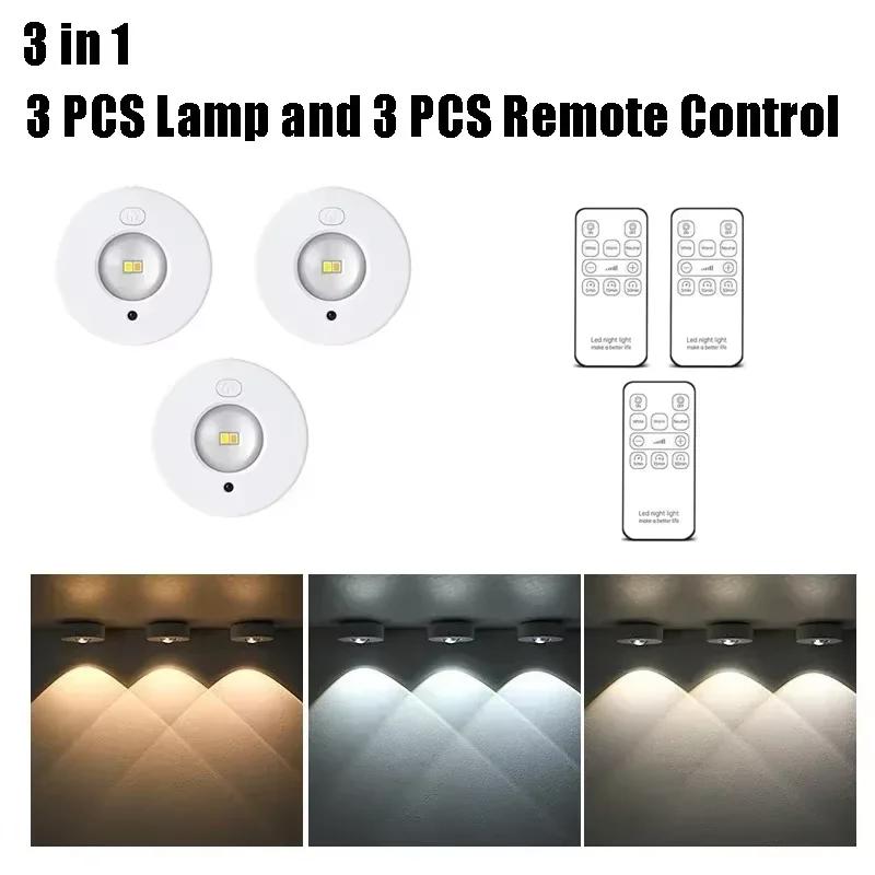 Kabellose LED Unterbauleuchten mit Fernbedienung RGB 12 Farben Typ-C Wiederaufladbar für Zimmer Küche Schrank Thekenbeleuchtung