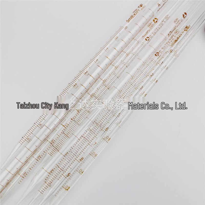 Glass Graduated Pipette Straws - Class A, Sizes 1ml, 2ml, 5ml, 10ml - Bulk Discounts Available