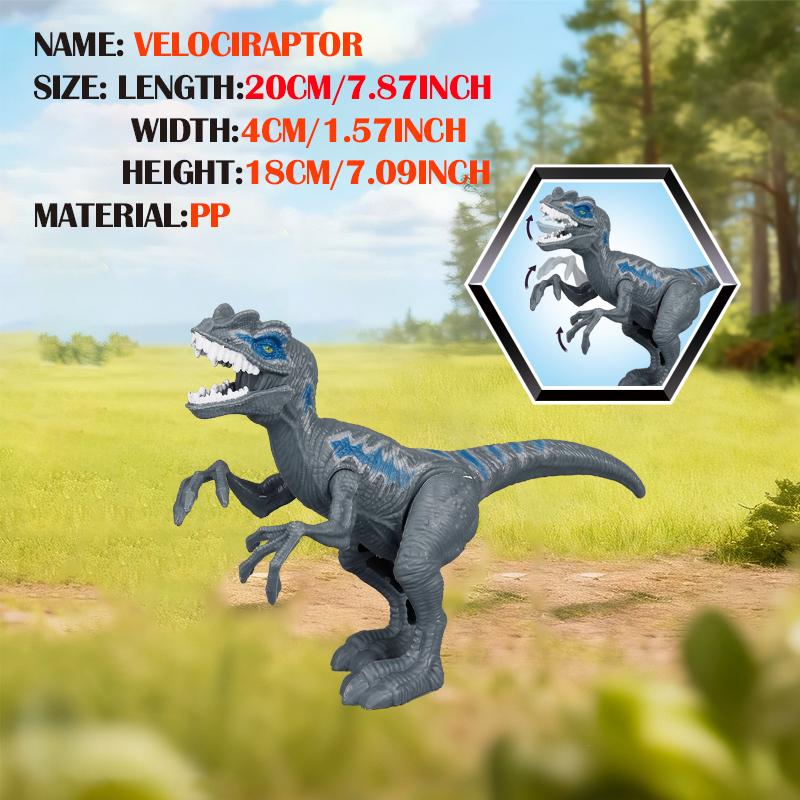 צעצועי דגמי דינוזאורים סימולציה טירנוזאורוס רקס ג'ורסיק תריזינוזאורוס ולוצירפטור דמויות פעולה מתנות לילדים בנים