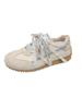 Niche German training shoes women's summer 2025 new thick-soled breathable versatile little white shoes retro lightweight casual board shoes