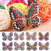 Butterfly Brooch Pin Gold Women Dress Wedding Bridal Brooch Pin
