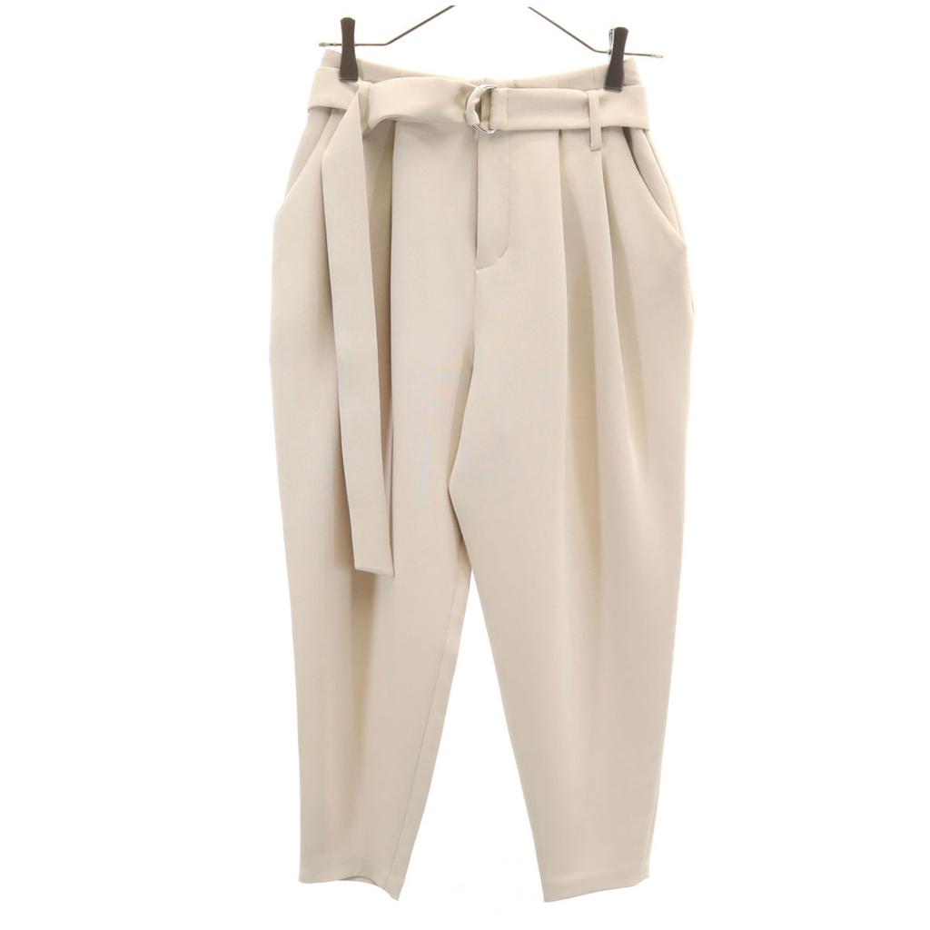 BARNYARDSTORM Tapered Pants Ivory Women Used