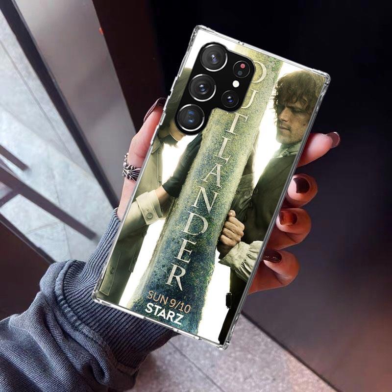 Outlander TV Handyhülle Für Samsung Galaxy S23 S24 S25 Edge S26 Ultra S22 + S21 Plus S20 FE Hülle Silikon Druckschale Galaxy S2
