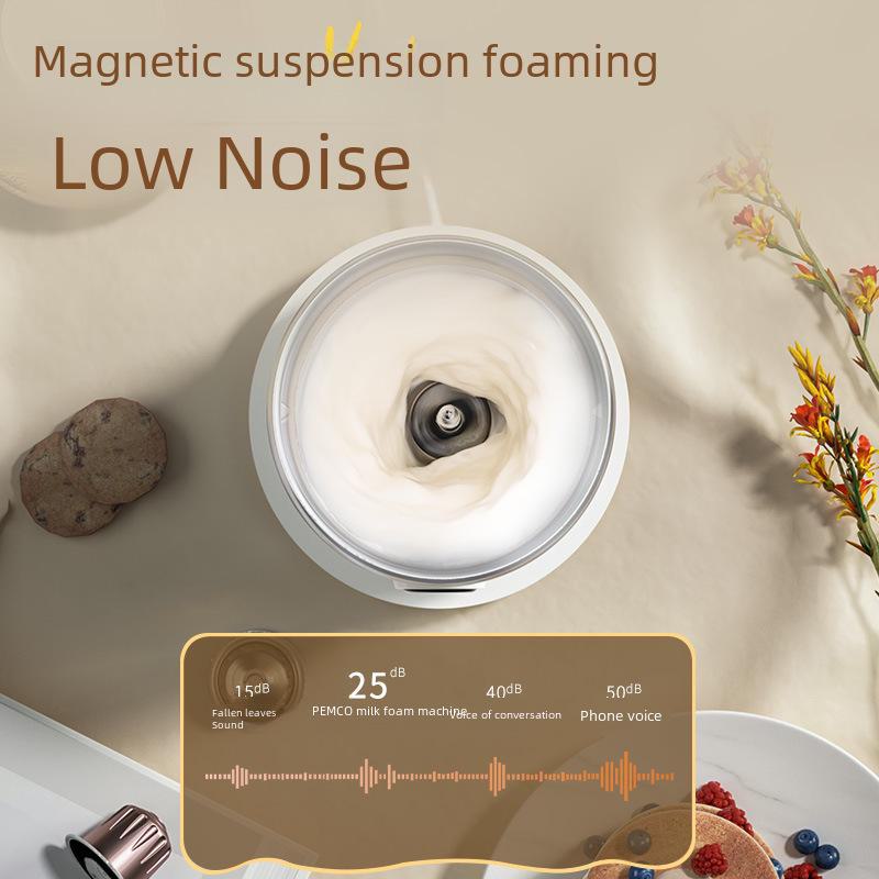 Automatisk elektrisk melkeskummer for varm og kald kaffe, latte art og husholdningsbruk