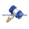 R134a Car AC Refrigerant Quick Connect Conversion Fitting - High/Low Pressure, Durable Metal.