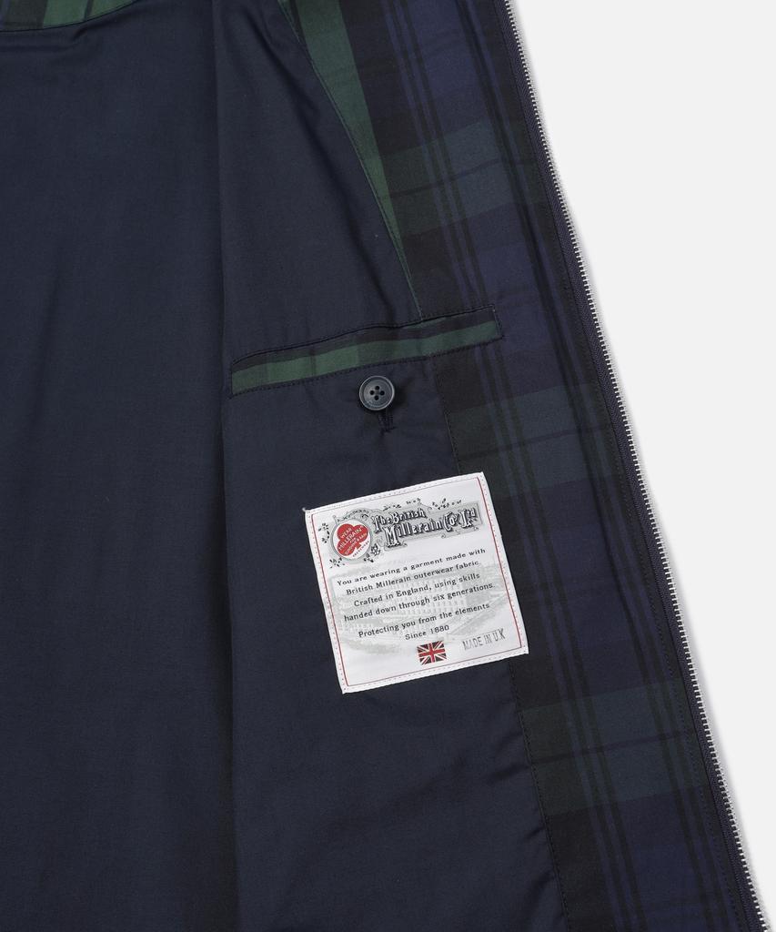 247Series Miller Lane British Cotton Hooded Jacket Blue