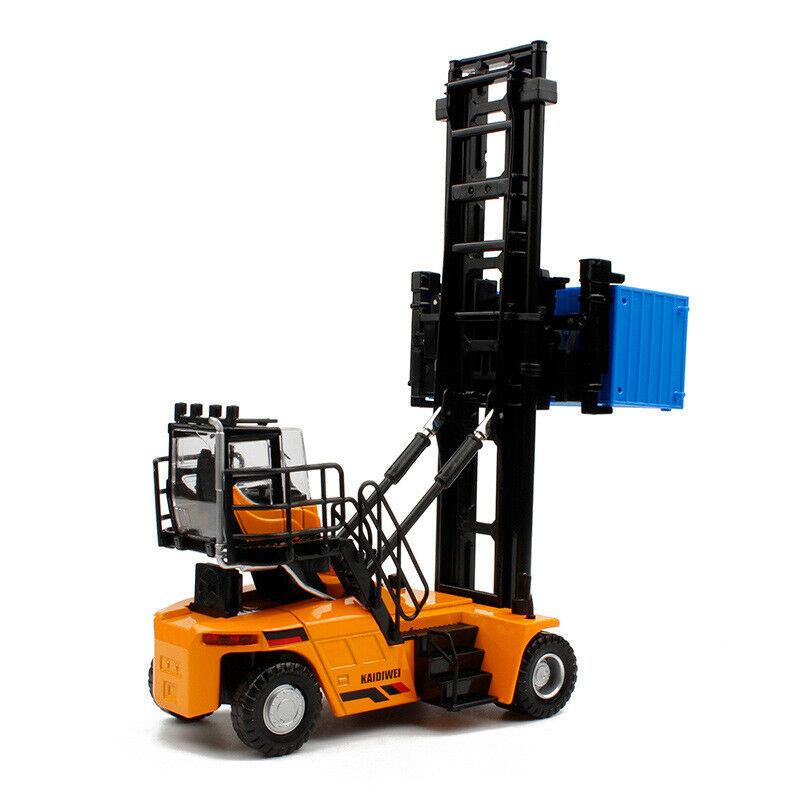 1/50 skala Diecast Container Stacker Modell Legierung Stapler Lkw Fahrzeuge Spielzeug Geschenke