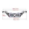 Vibrant LED Motorcycle Brake Light with Quick & Slow Flash Small  LED Tail Lamp Energy Saving Light for Night ridings 