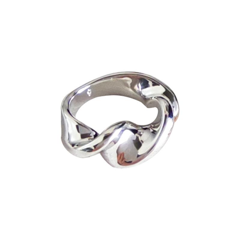 

Ретро кольцо женское ins холодный ветер простое преувеличенное кольцо нишевый дизайн кольцо No. 8