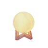 8 cm DIY Planet Lamp Moon Galaxy Night Light Art Painting Graffiti Birthday Gift Bedroom Living Room Decoration (With Stand)