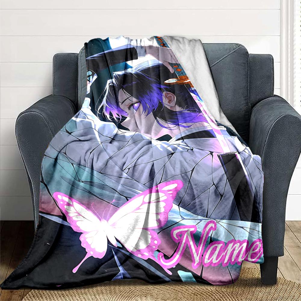 Custom Name Flame Passion Name'S Journey Party Blanket For Couch Bed Plush Cozy Fuzzy Blanket Super Soft Warm Blankets For Fall And Winter 0916304