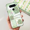 For LG V40 ThinQ Case Cover For LG V35 V35+ ThinQ Soft TPU Silicone Cases Fashion Flower Cute Pattern Funda For LGV40 ThinQ Capa