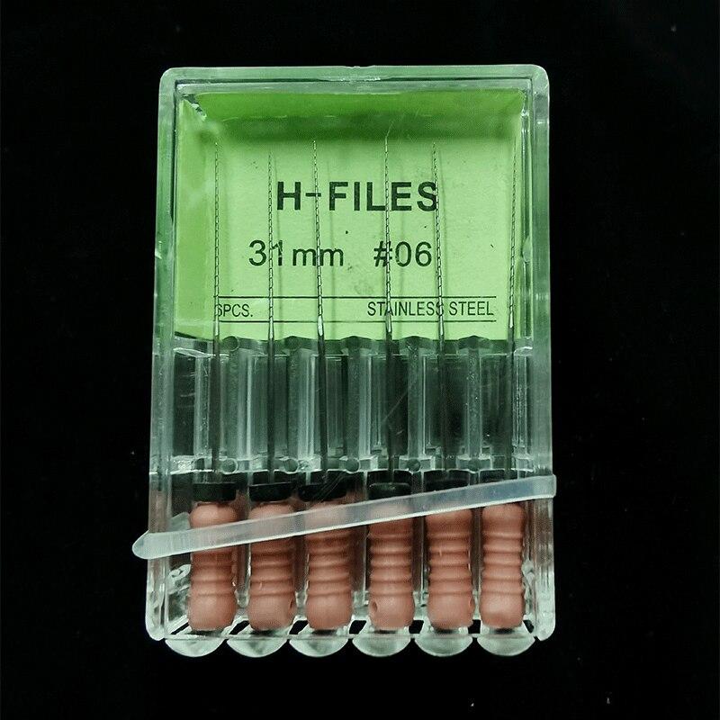 5Box /Lot Dental Tools Root Cannal Endo H File 31mm Stainless Steel Endodontic Instruments Dentist Odontologia