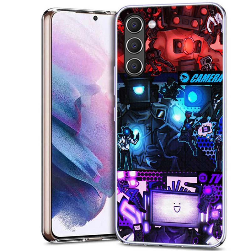Skibidi Toilet Phone Case for Samsung A54 A14 A24 A34 A17 A37 A57 A55 A35 A25 A15 A13 A23 A33 A53 A07 A05S A04S A03 A73 Galaxy N