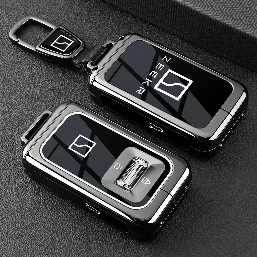 ZEEKR 9X Key Case: 2026 Model 009 Car Remote Shell with Buckle