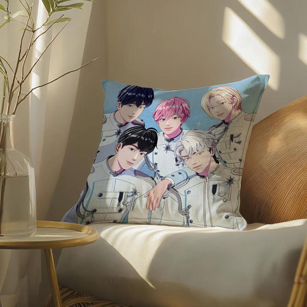 fashing Kpop PPLAVE Pillow Case pillowcase doublesided printed sofa cushion bedroom headboard