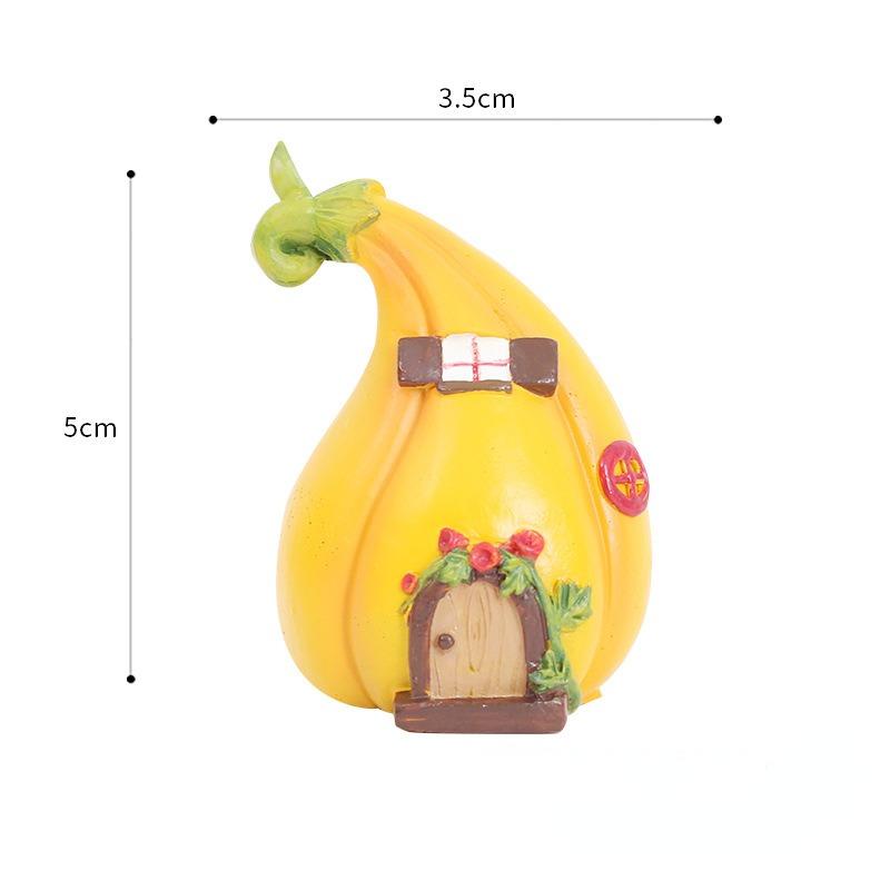 Miniatures DIY Crafts Fairy Figurines Mini House Garden Decoration Micro Landscape Resin.